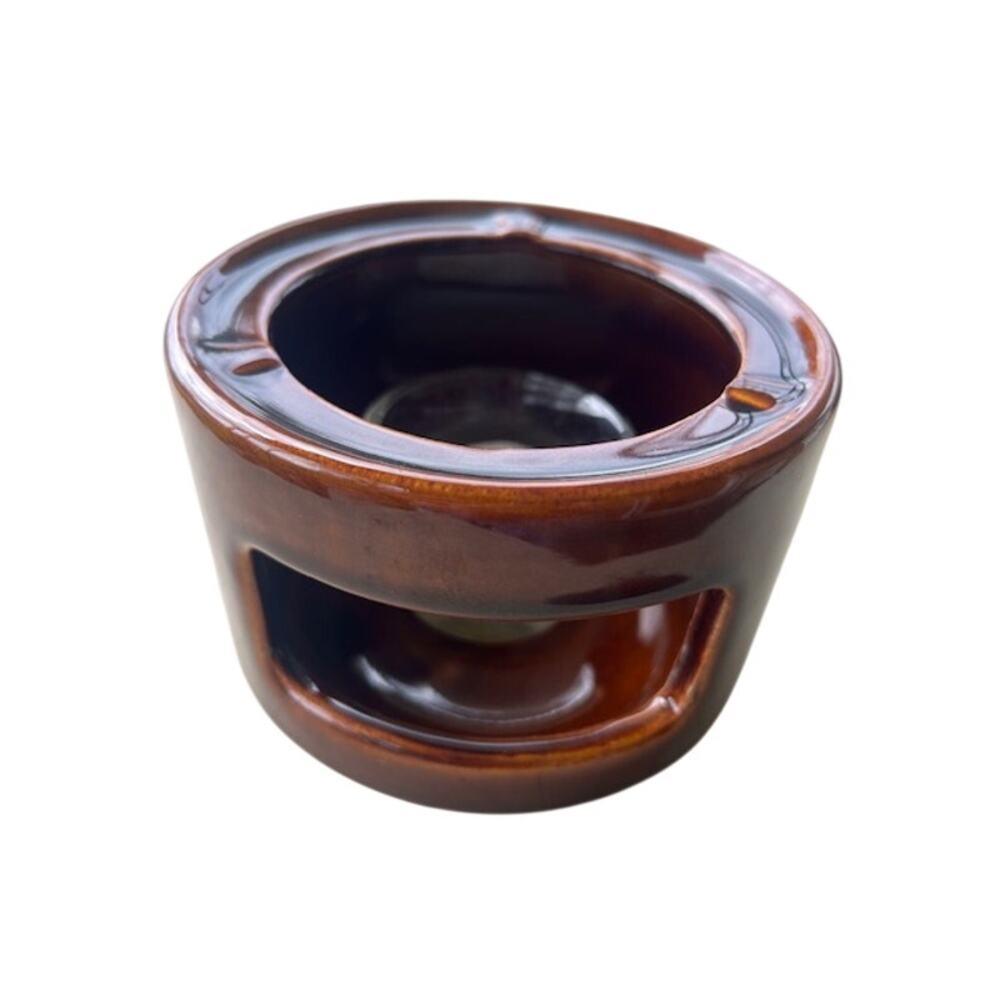Pfaltzgraff Butterscotch Compatibles Stoneware Candle Warmer Vintage EXCLT USA